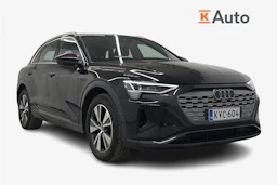 musta Audi Q8 e-tron 2024 kuva 1.