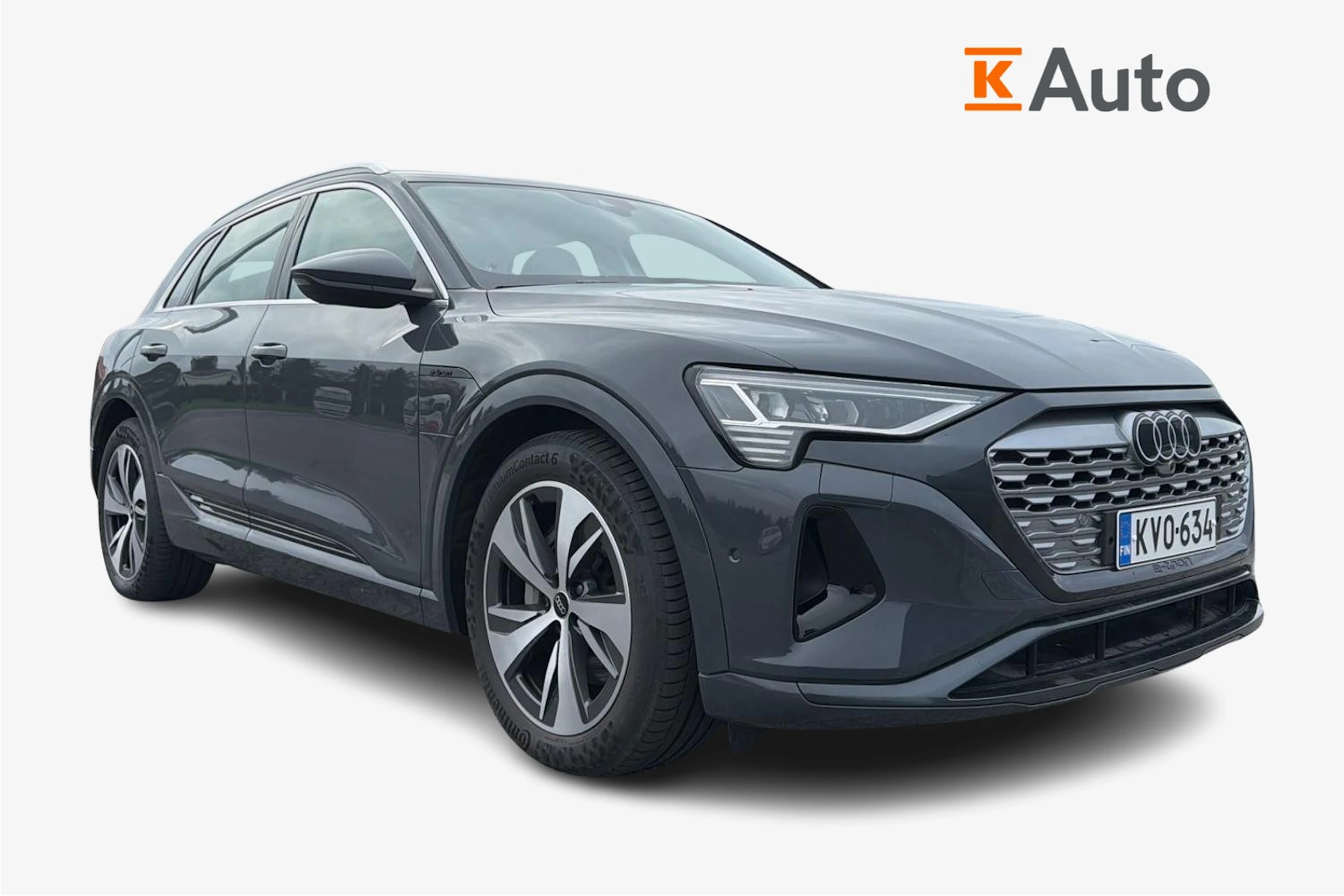 harmaa Audi Q8 e-tron 2024 kuva 1.