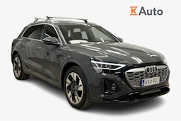 harmaa Audi Q8 e-tron 2024 kuva 1.