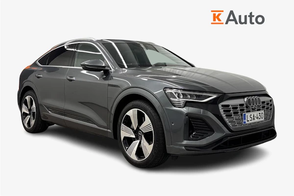 Audi Q8 e-tron Sportback 55 quattro Progress S line | Sis. ALV | Merkkihuollettu Suomi-auto | ACC | Matrix-Led |