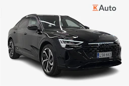 met. musta Audi Q8 e-tron 2024 kuva 1.