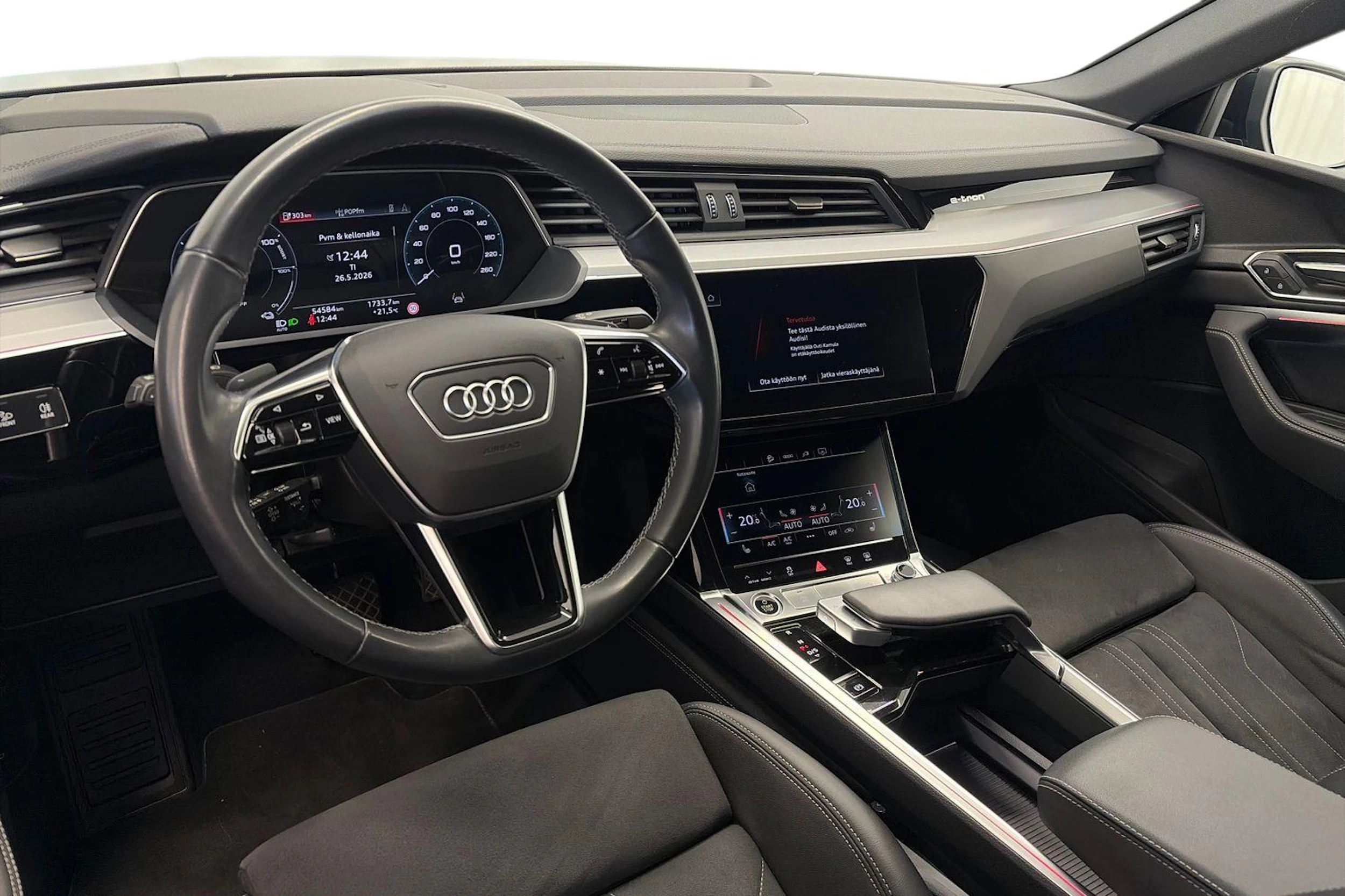 met. musta Audi Q8 e-tron 2024 kuva 8.