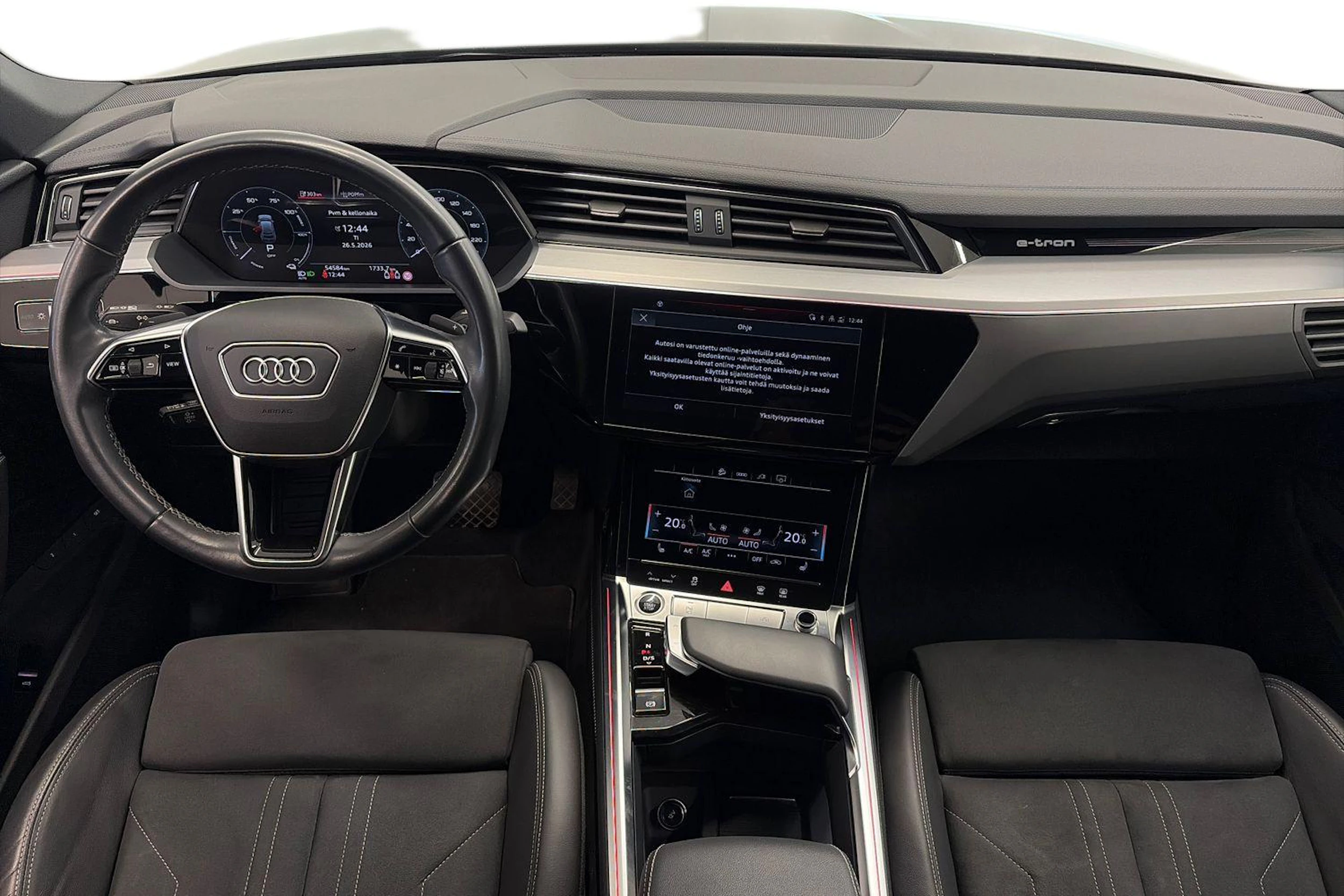 met. musta Audi Q8 e-tron 2024 kuva 9.