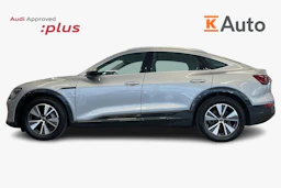 Harmaa Audi Q8 e-tron 2024 kuva 5.