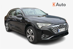 musta Audi Q8 e-tron 2024 kuva 1.