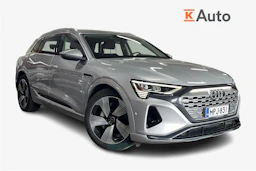 Harmaa Audi Q8 e-tron 2024 kuva 1.