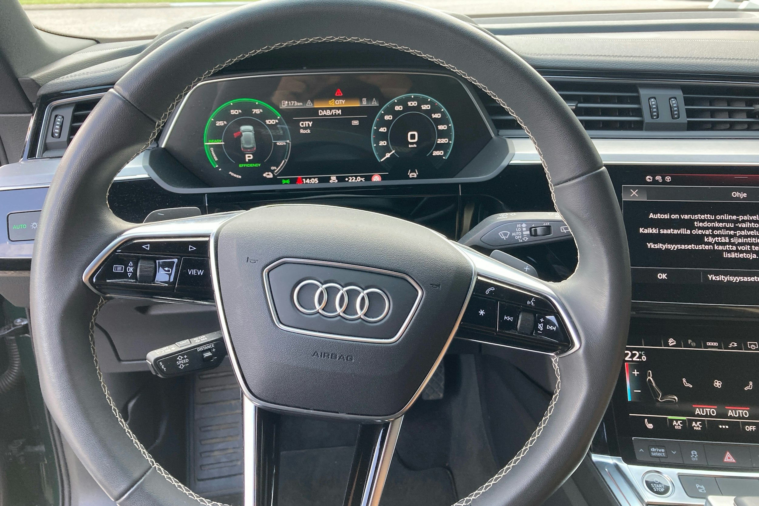 goodwood green eriko Audi Q8 e-tron 2024 kuva 16.