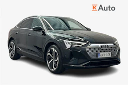 musta Audi Q8 e-tron 2024 kuva 1.