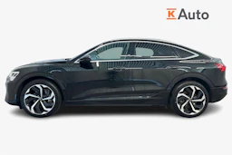 musta Audi Q8 e-tron 2024 kuva 5.