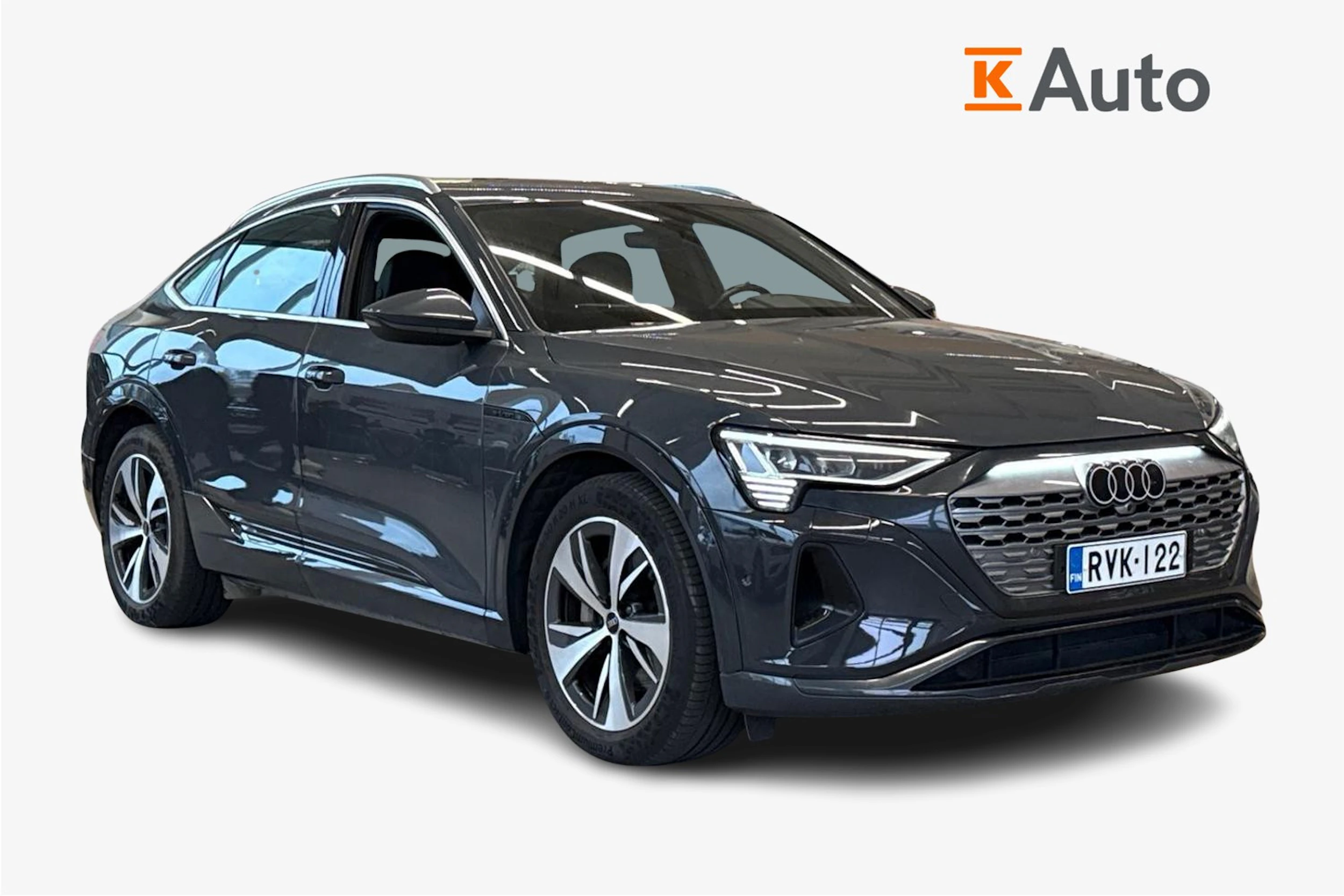 harmaa Audi Q8 e-tron 2024 kuva 1.