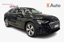 Musta Audi Q8 e-tron 2024 kuva 1.