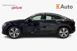 Musta Audi Q8 e-tron 2024 kuva 6.