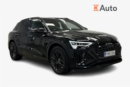 musta Audi Q8 e-tron 2024 kuva 1.