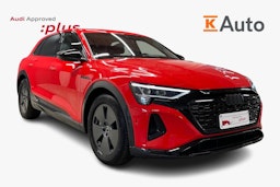 punainen Audi Q8 e-tron 2024 kuva 1.