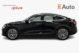 musta Audi Q8 e-tron 2024 kuva 5.