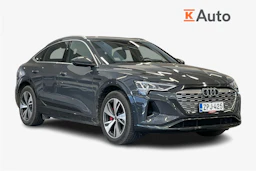 Musta Audi Q8 e-tron 2024 kuva 1.