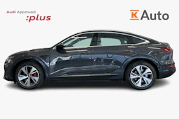 Musta Audi Q8 e-tron 2024 kuva 5.