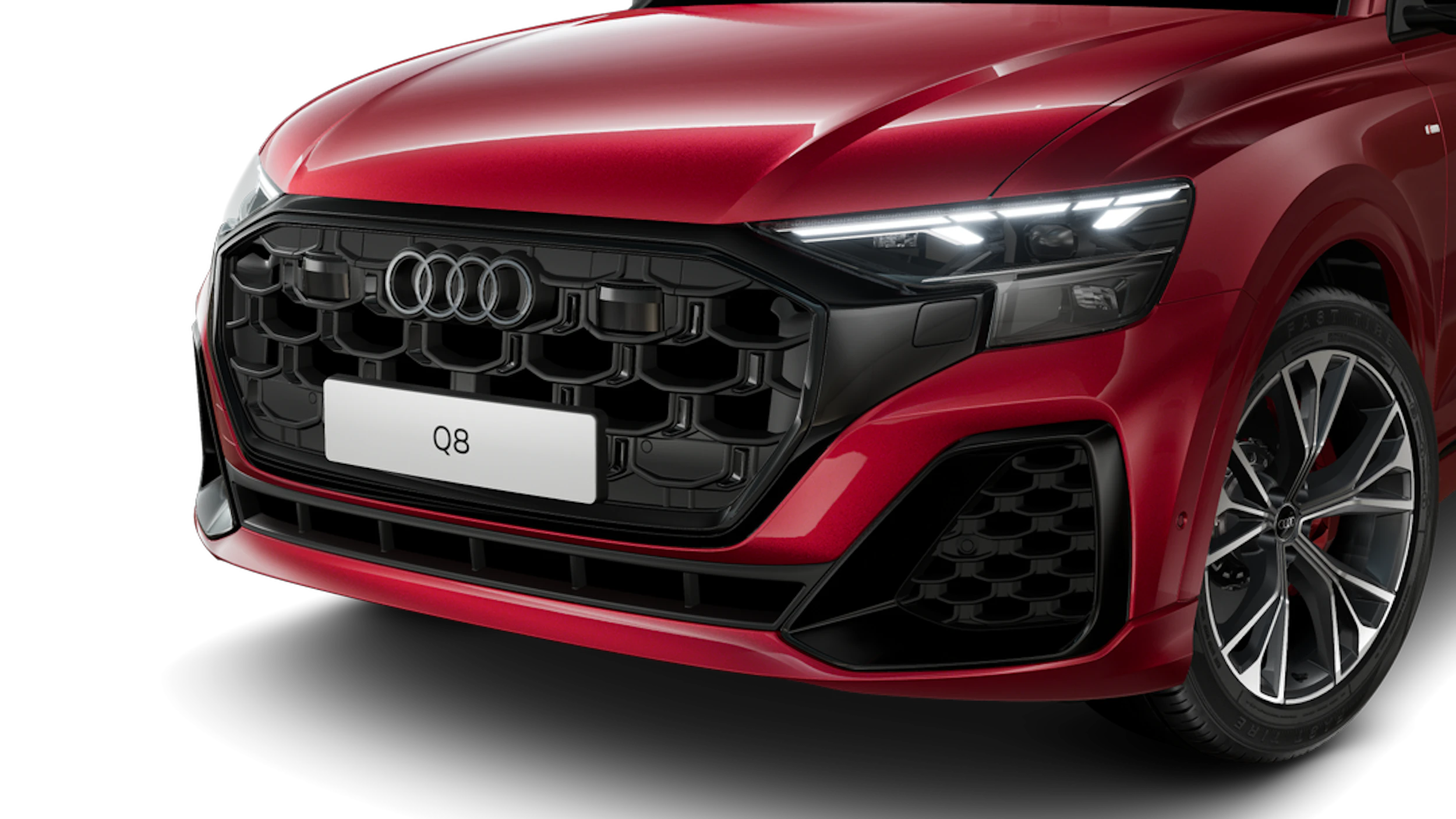 Chili-punainen, metalliväri Audi Q8 TFSI e 2026 kuva 6.