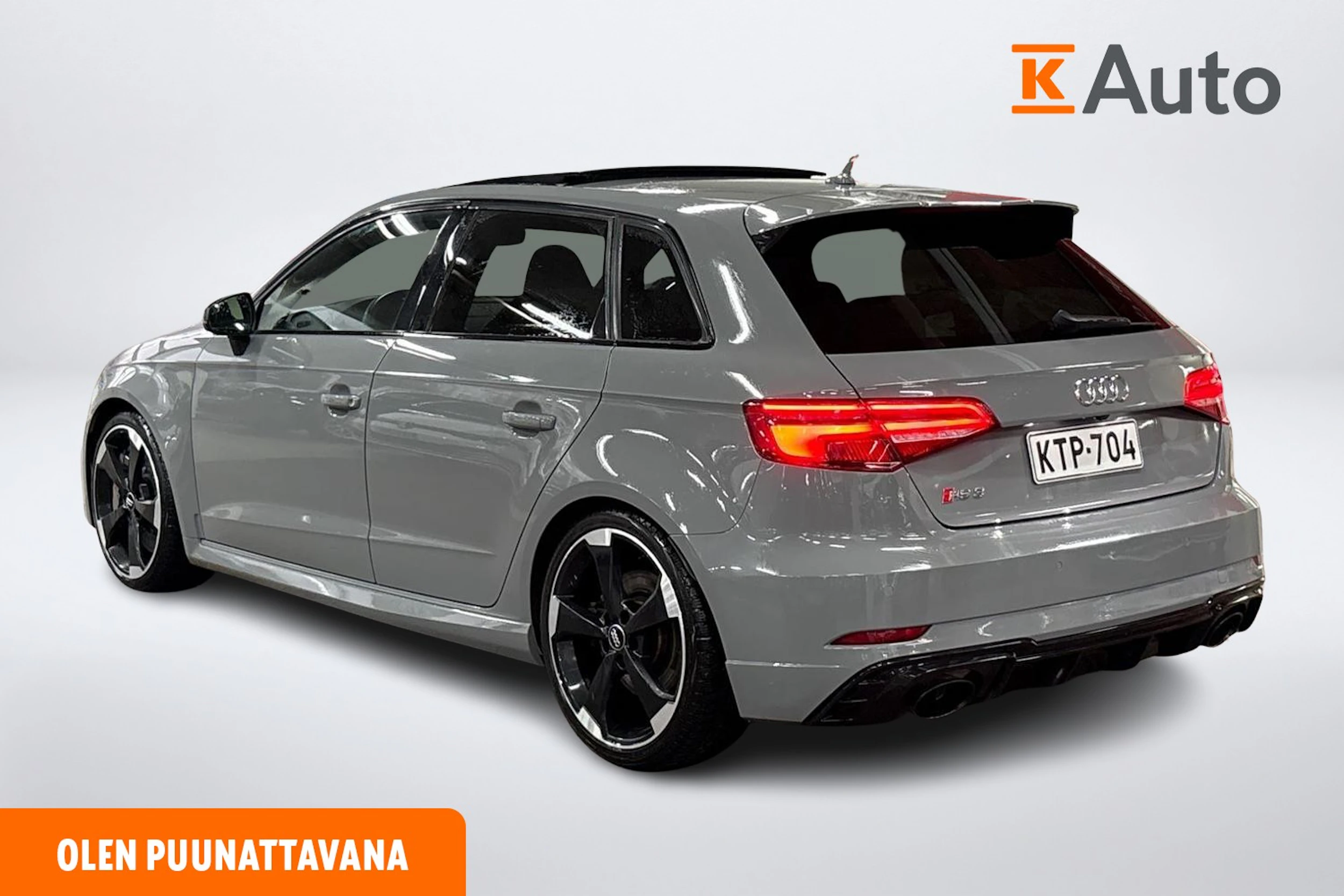 harmaa Audi RS 3 2018 kuva 2.