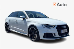valkoinen Audi RS 3 2018 kuva 1.