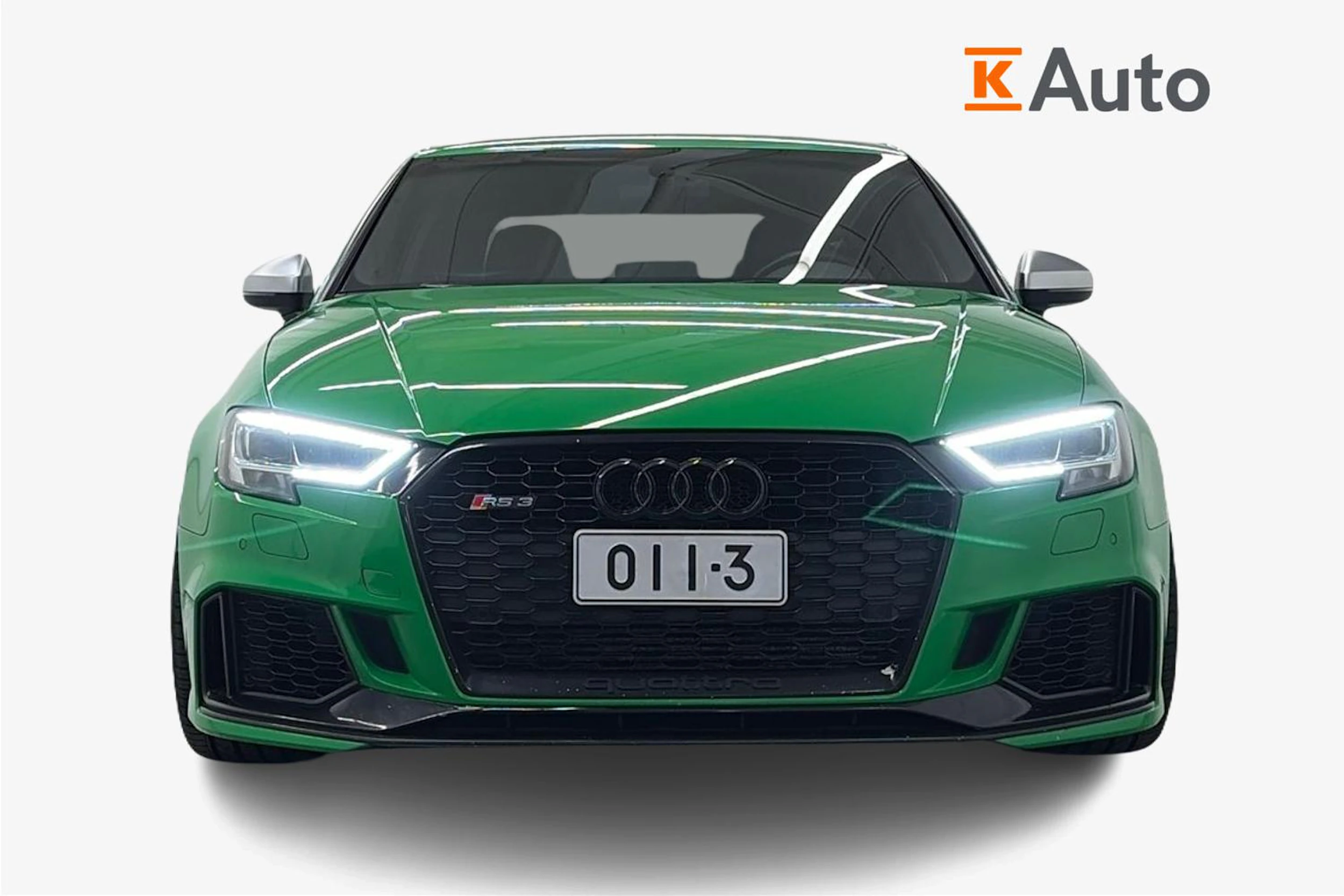 sininen Audi RS 3 2018 kuva 4.