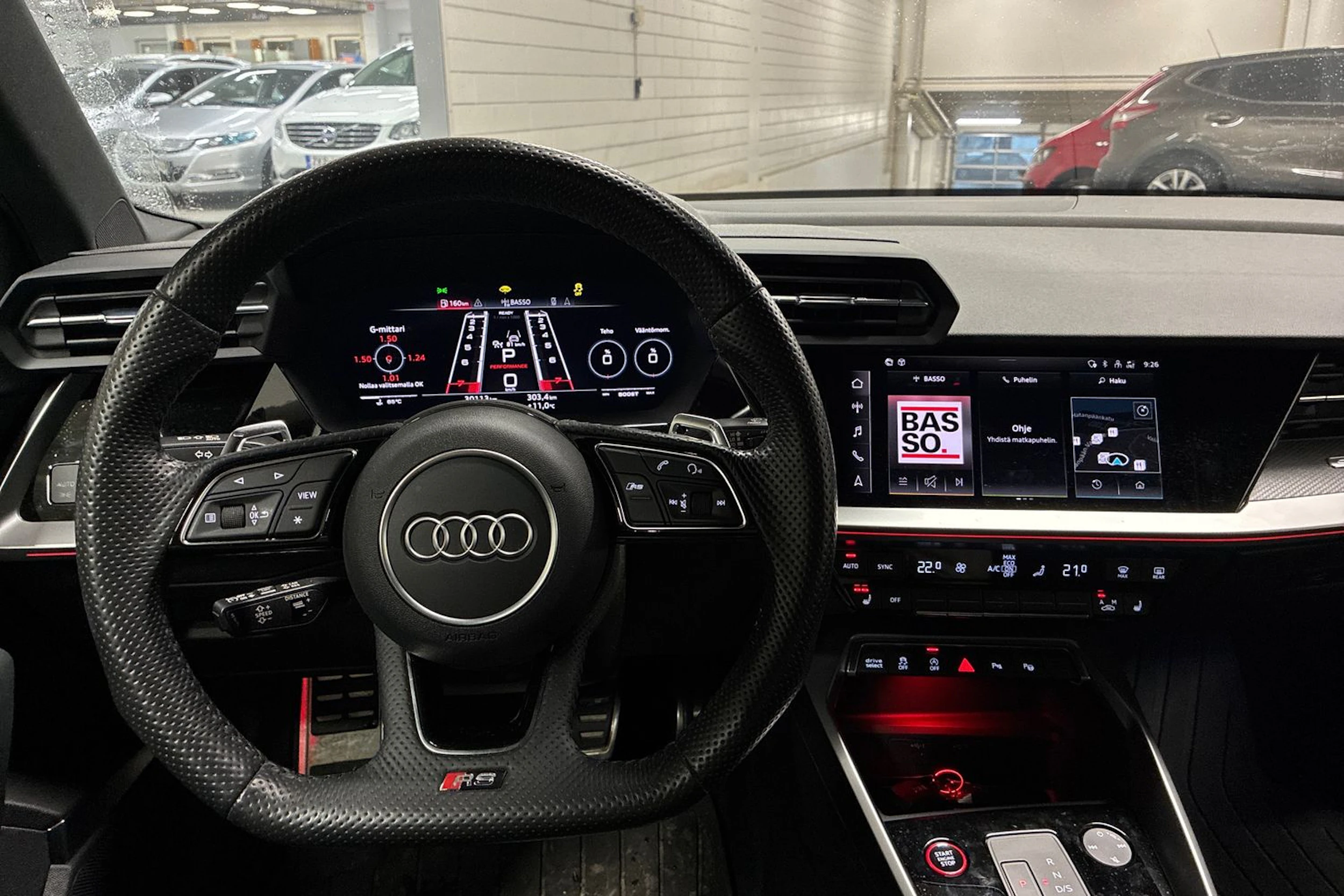 harmaa Audi RS 3 2022 kuva 5.
