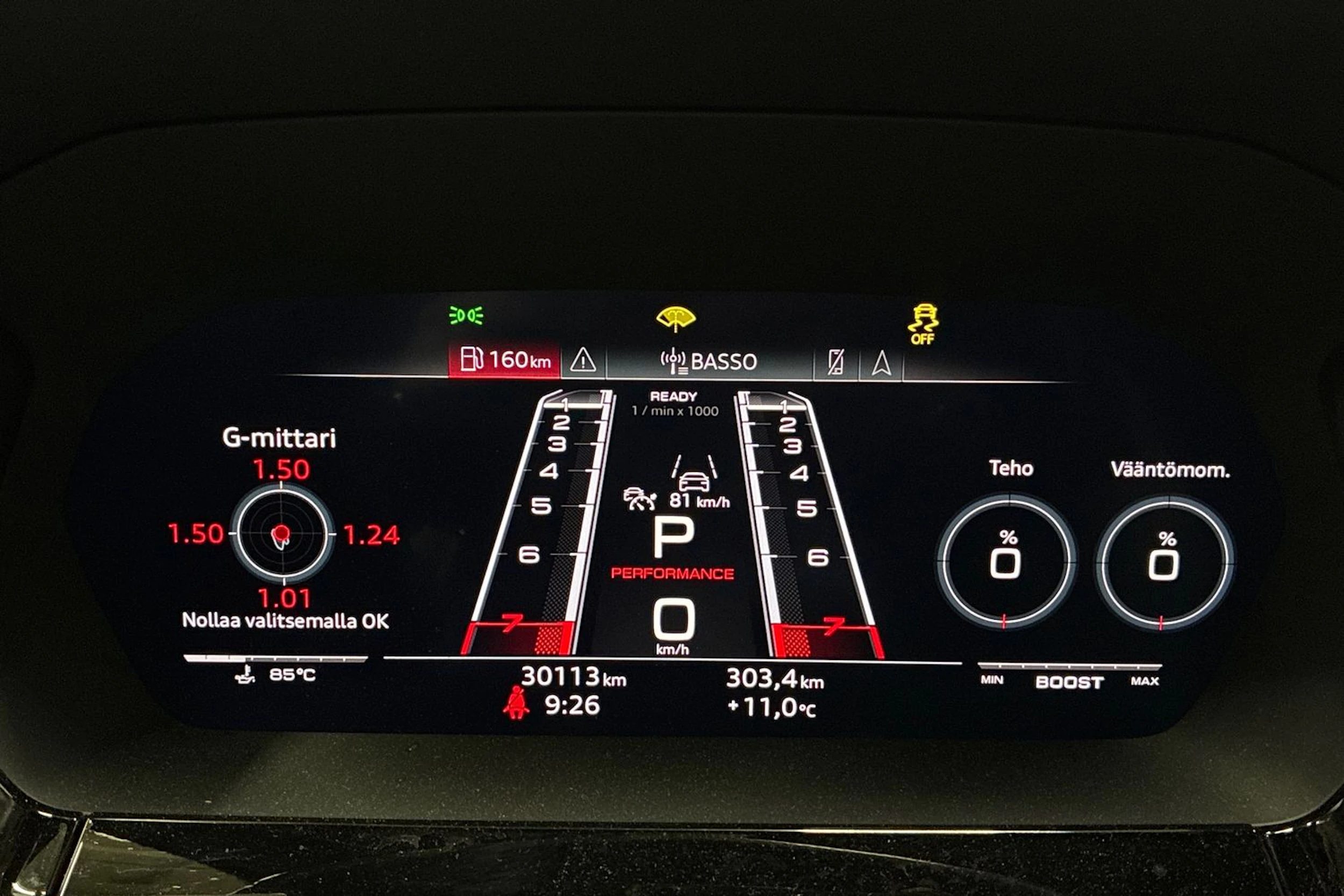 harmaa Audi RS 3 2022 kuva 7.