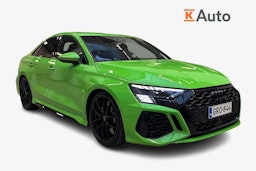 vihreä Audi RS 3 2024 kuva 1.