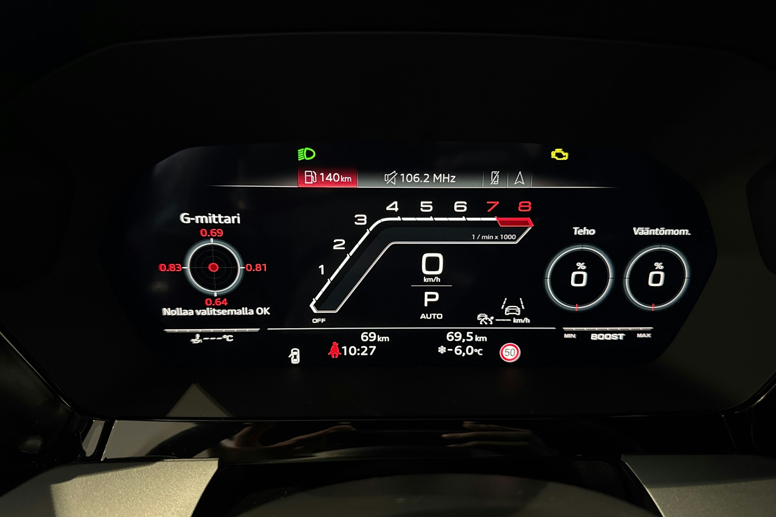 musta Audi RS 3 2026 kuva 11.