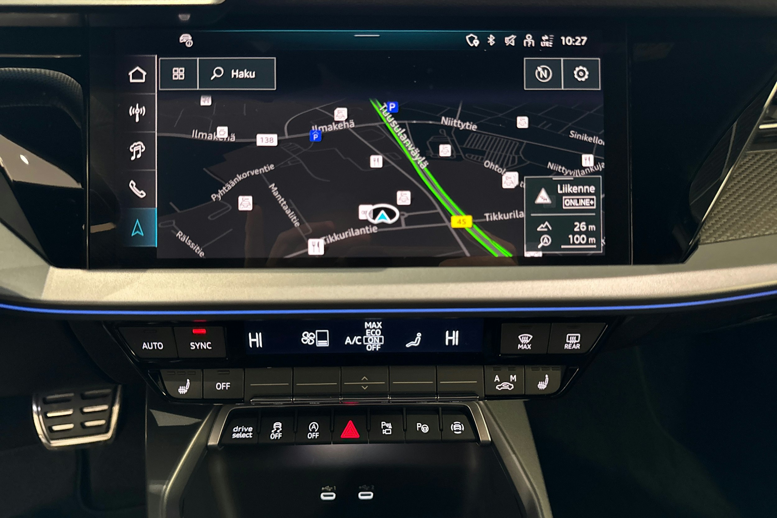 musta Audi RS 3 2026 kuva 12.