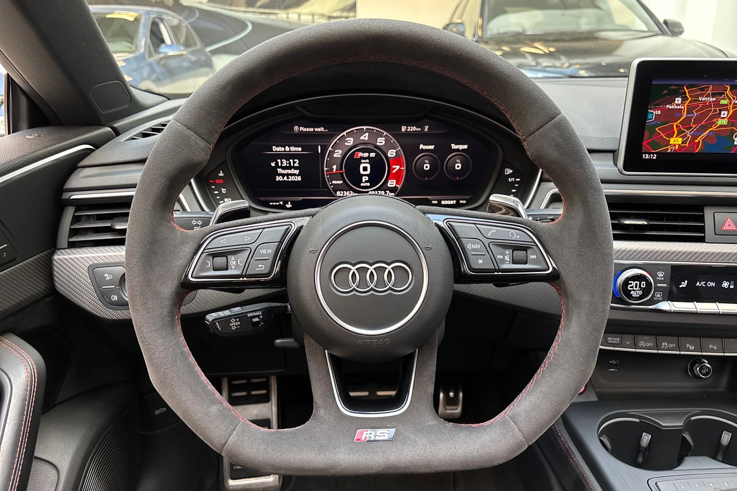 valkoinen Audi RS5 2019 kuva 23.