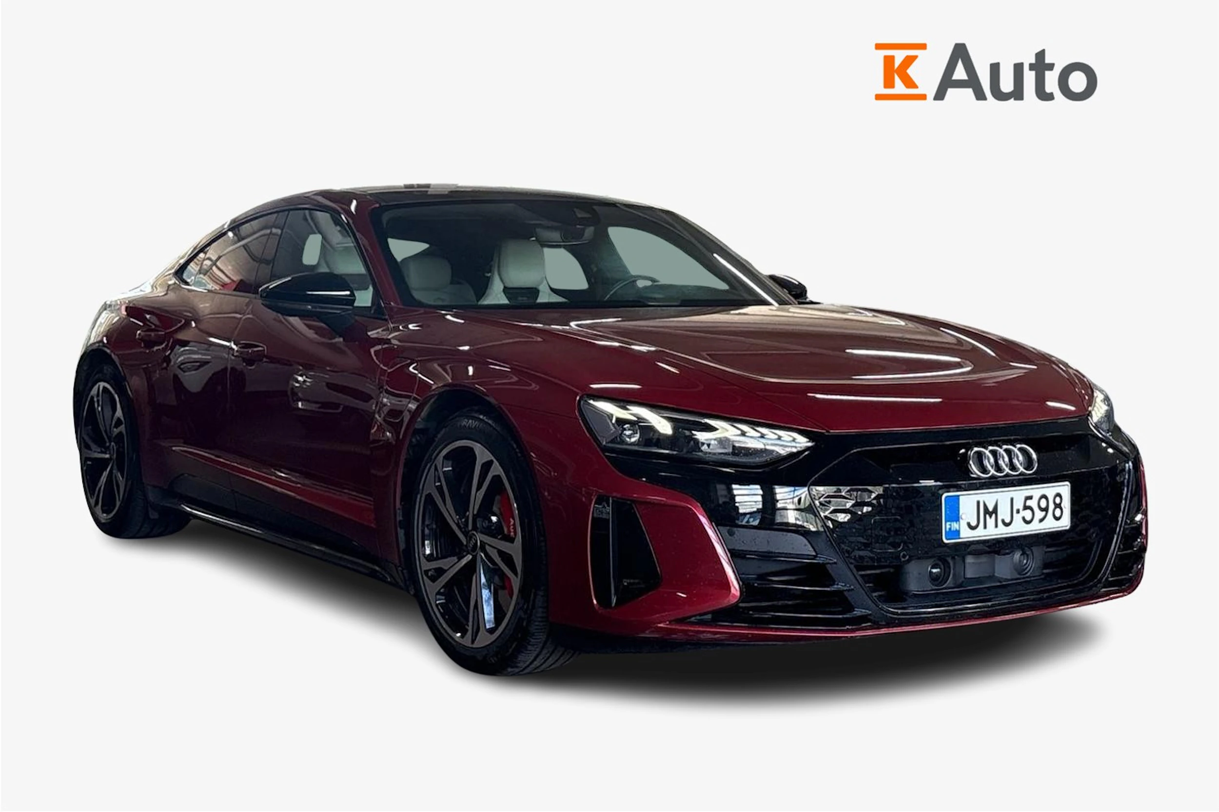punainen Audi RS e-tron GT 2022 kuva 1.