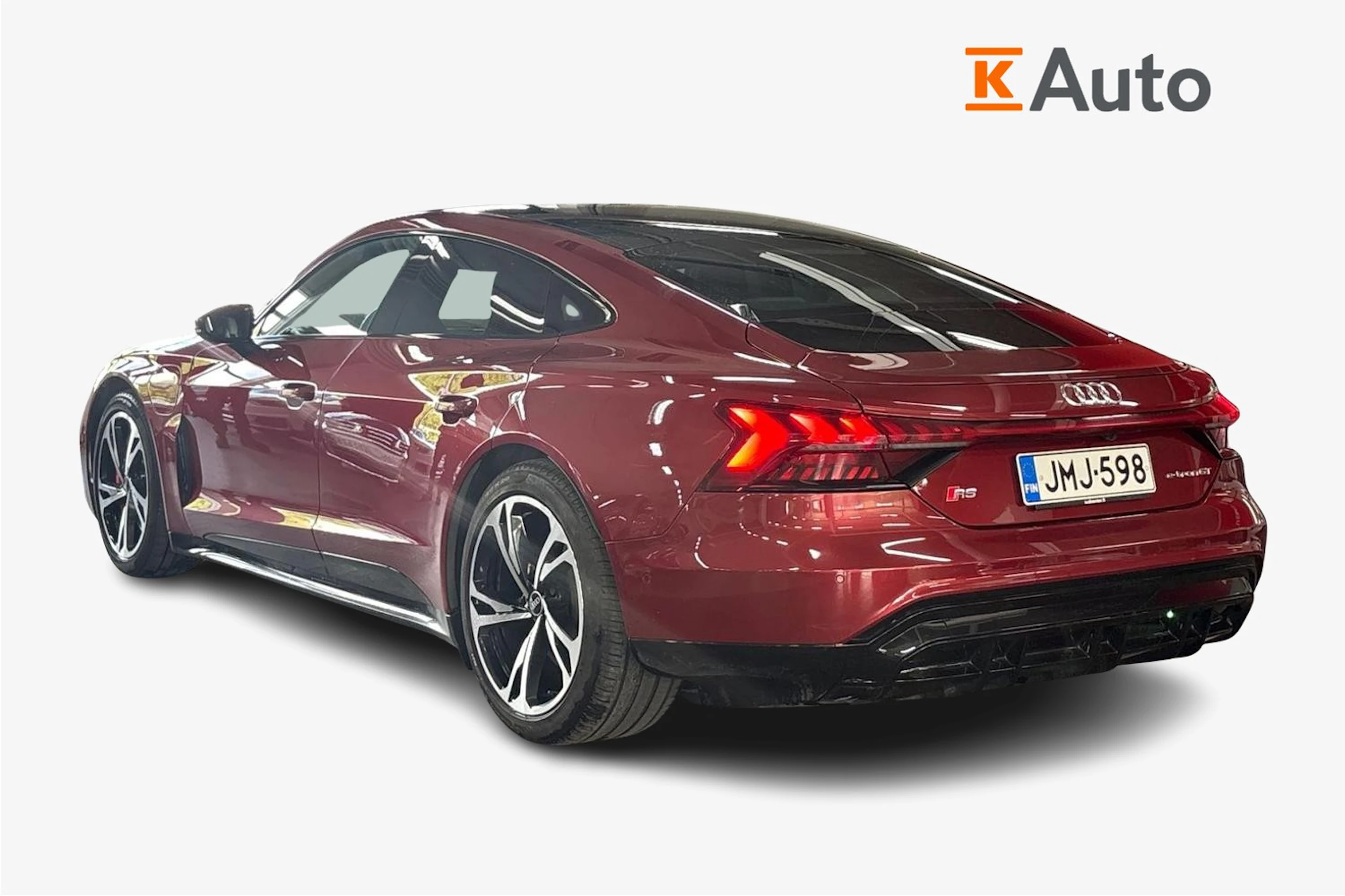 punainen Audi RS e-tron GT 2022 kuva 2.