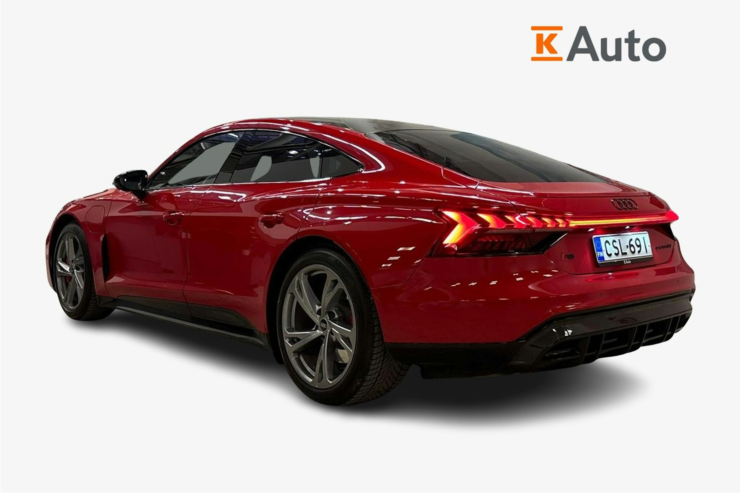 punainen Audi RS e-tron GT 2022 kuva 2.