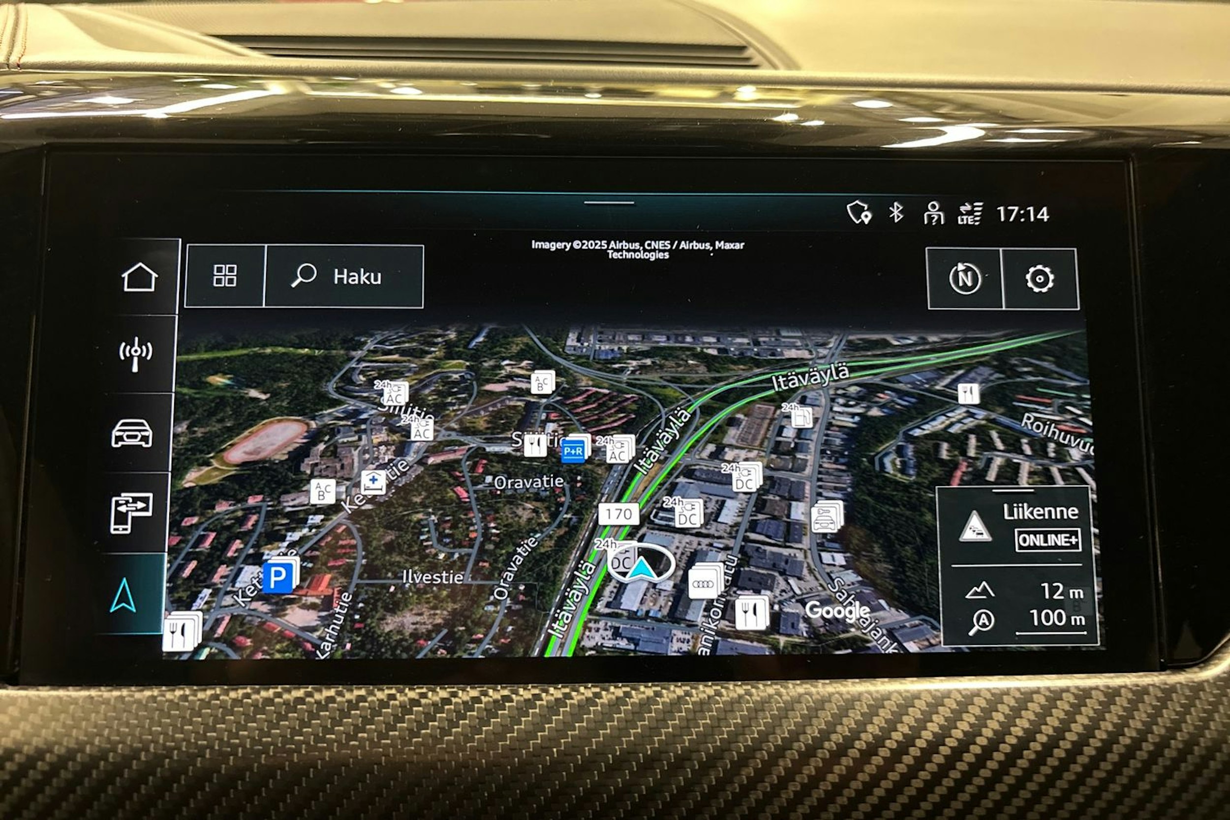 punainen Audi RS e-tron GT 2022 kuva 24.