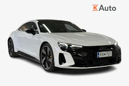 valkoinen Audi RS e-tron GT 2022 kuva 1.