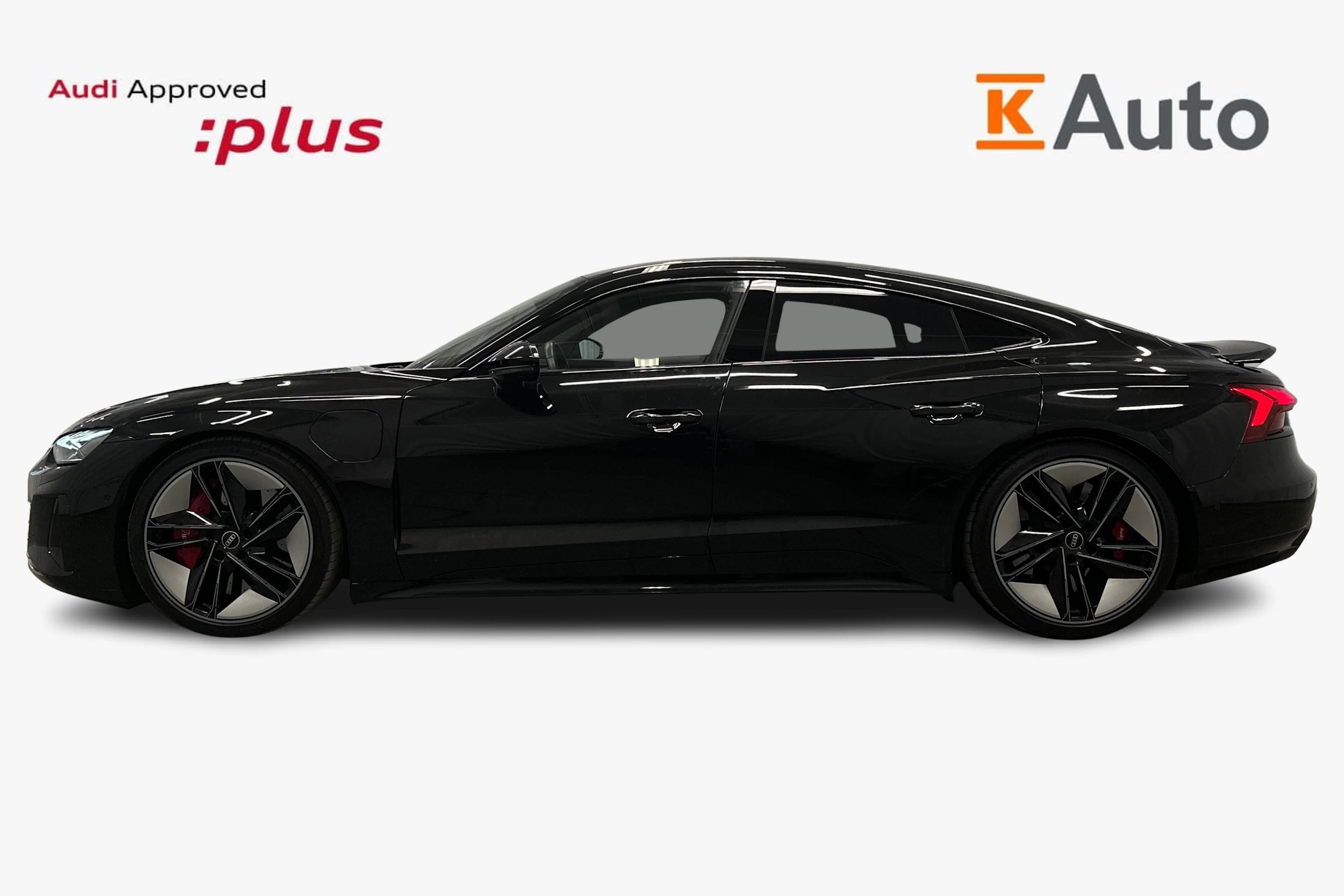 musta Audi RS e-tron GT 2022 kuva 5.