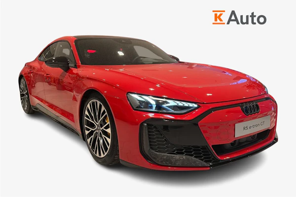 Audi RS e-tron GT performance | Aktiivinen ilmajousitus | Nelipyöräohjaus | Laser kaukovalot | Ajamaton esittelyauto