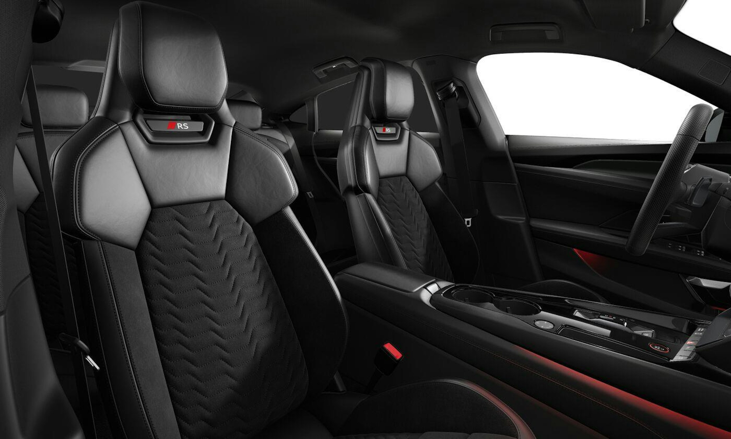 punainen Audi RS e-tron GT 2025 kuva 3.