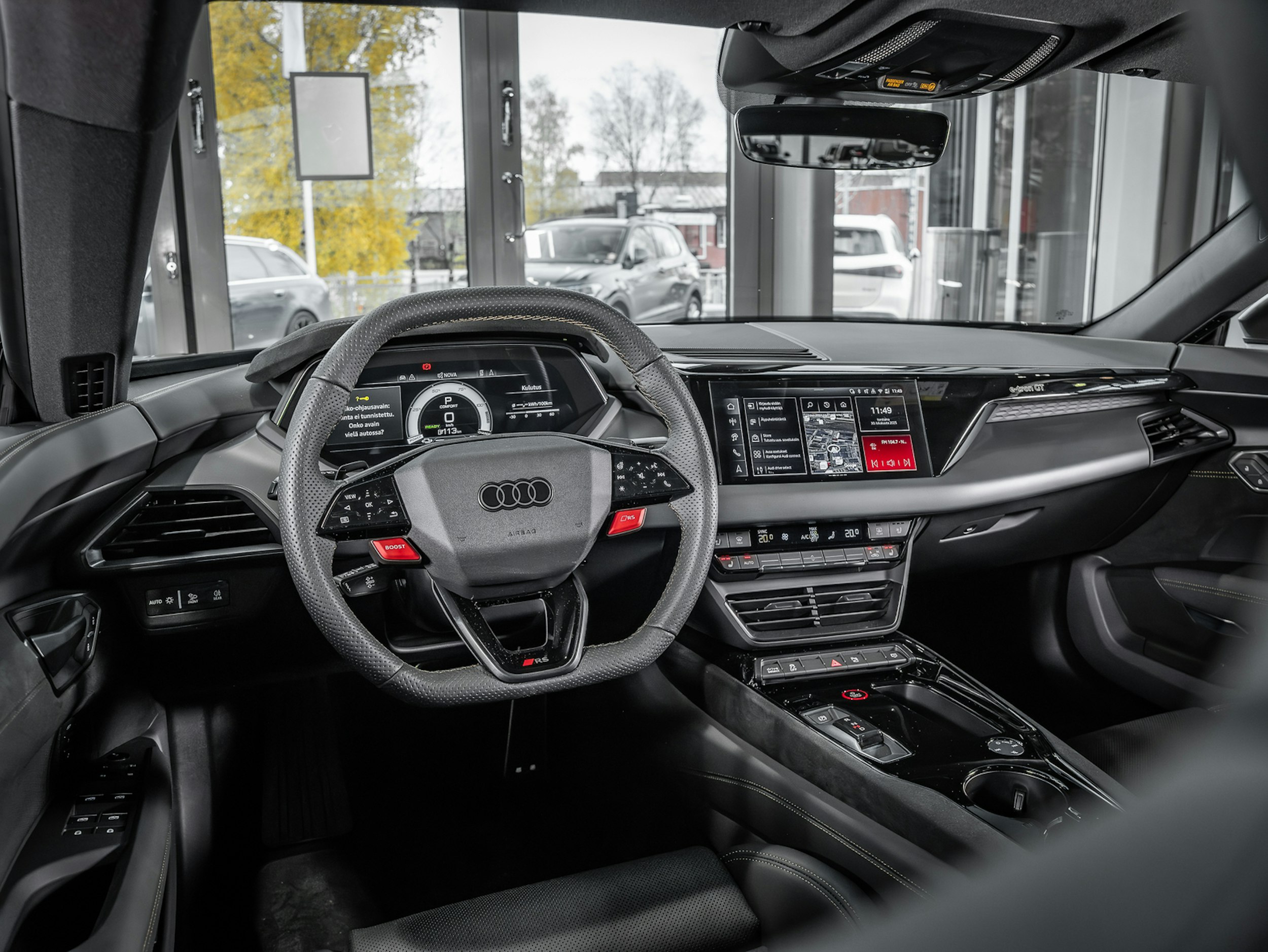 vihreä Audi RS e-tron GT 2025 kuva 24.