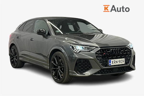 Audi RS Q3 Sportback quattro S tronic | 2.Om Suomi-auto |  Daytona Grey | RS istuimet | Black Optic | Matrix |