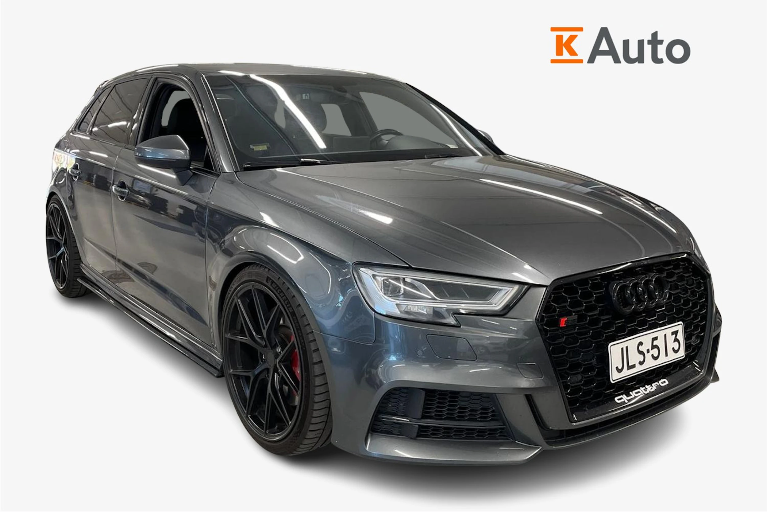 harmaa Audi S3 2017 kuva 1.