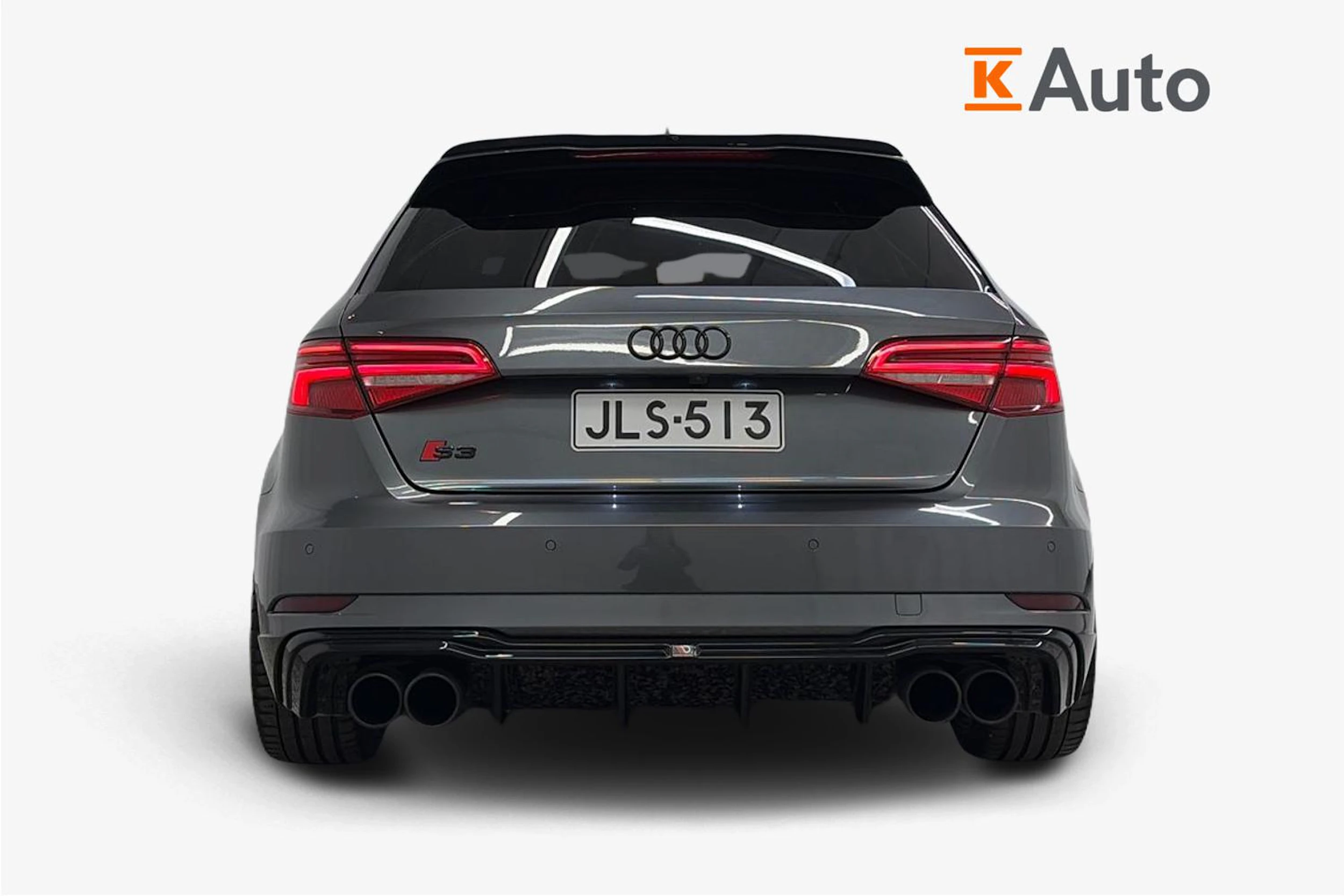 harmaa Audi S3 2018 kuva 3.