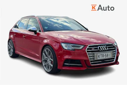 punainen Audi S3 2018 kuva 1.