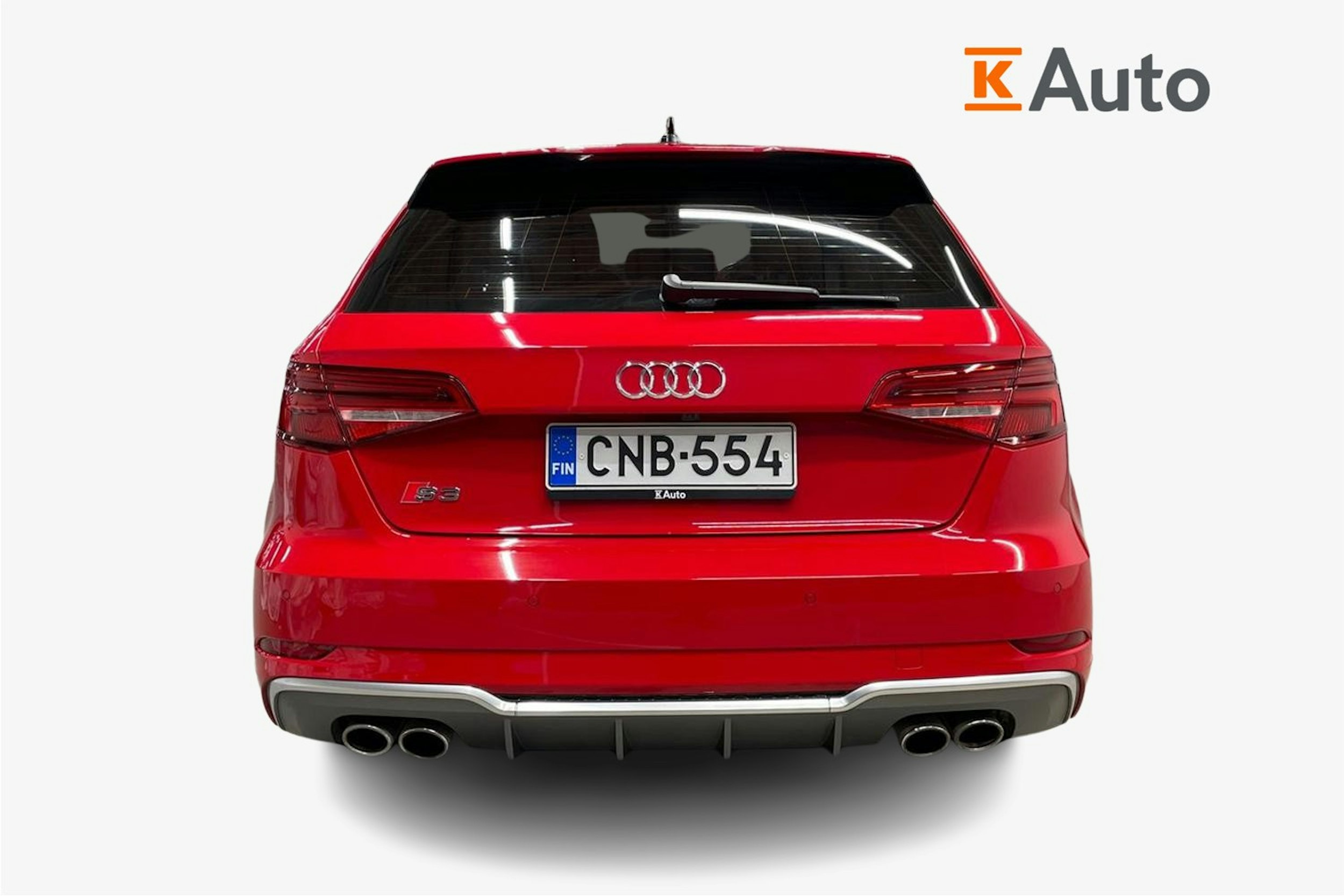 Punainen Audi S3 2019 kuva 3.