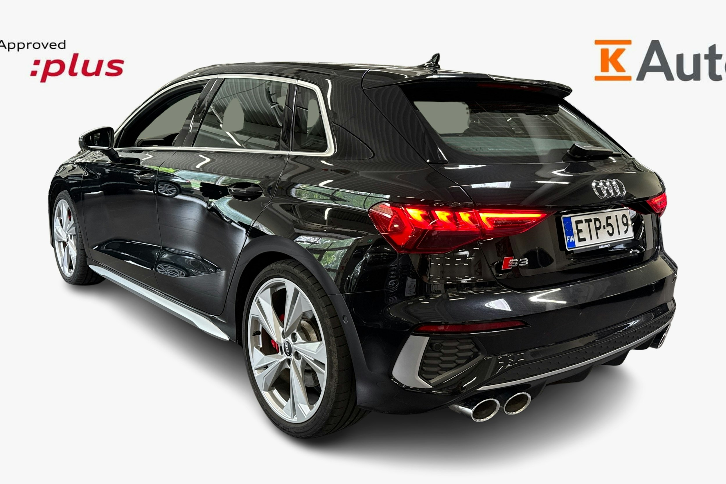 Musta Audi S3 2021 kuva 2.