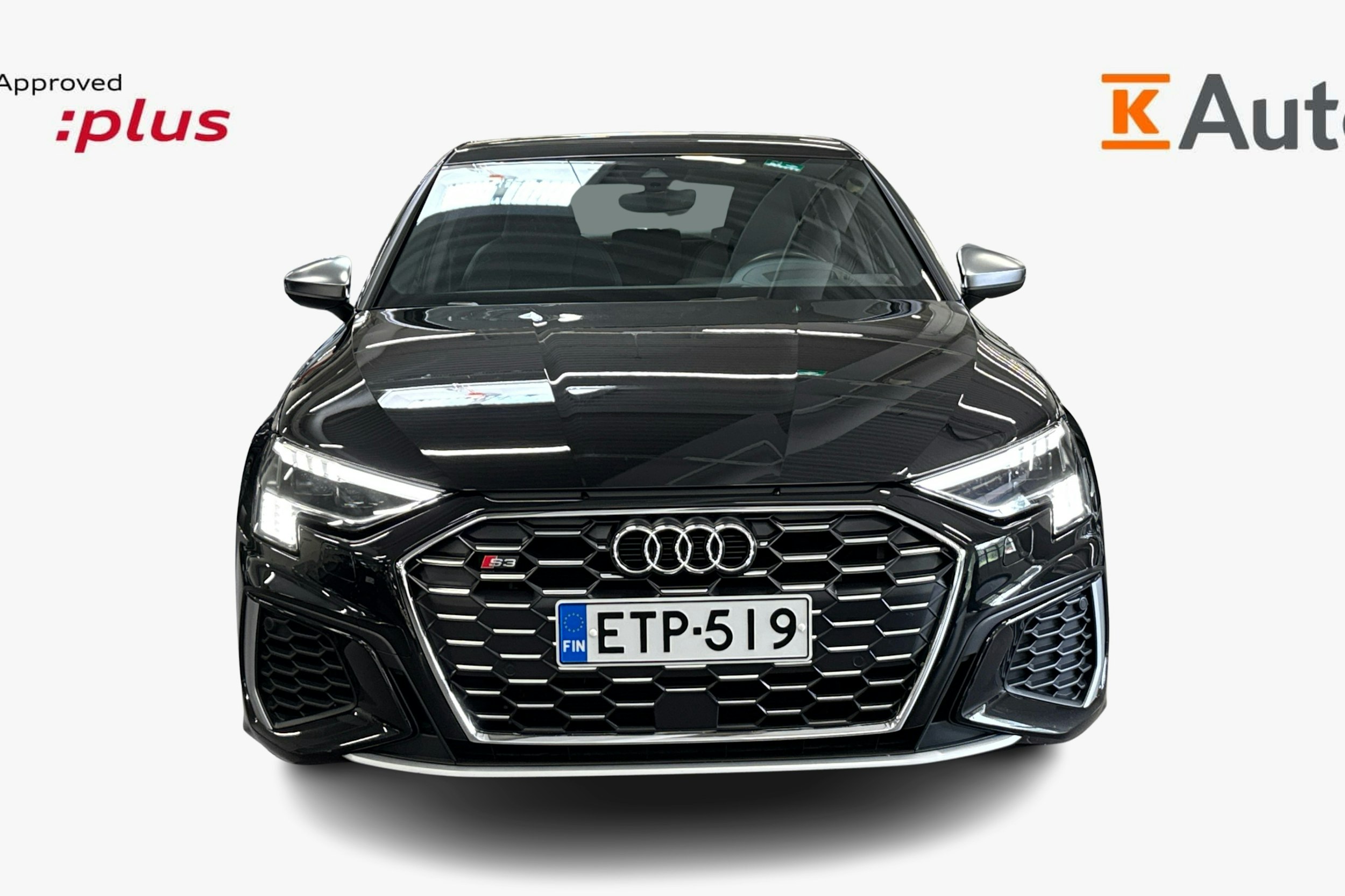 Musta Audi S3 2021 kuva 4.