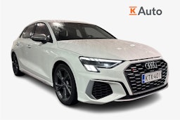 Valkoinen Audi S3 2021 kuva 1.
