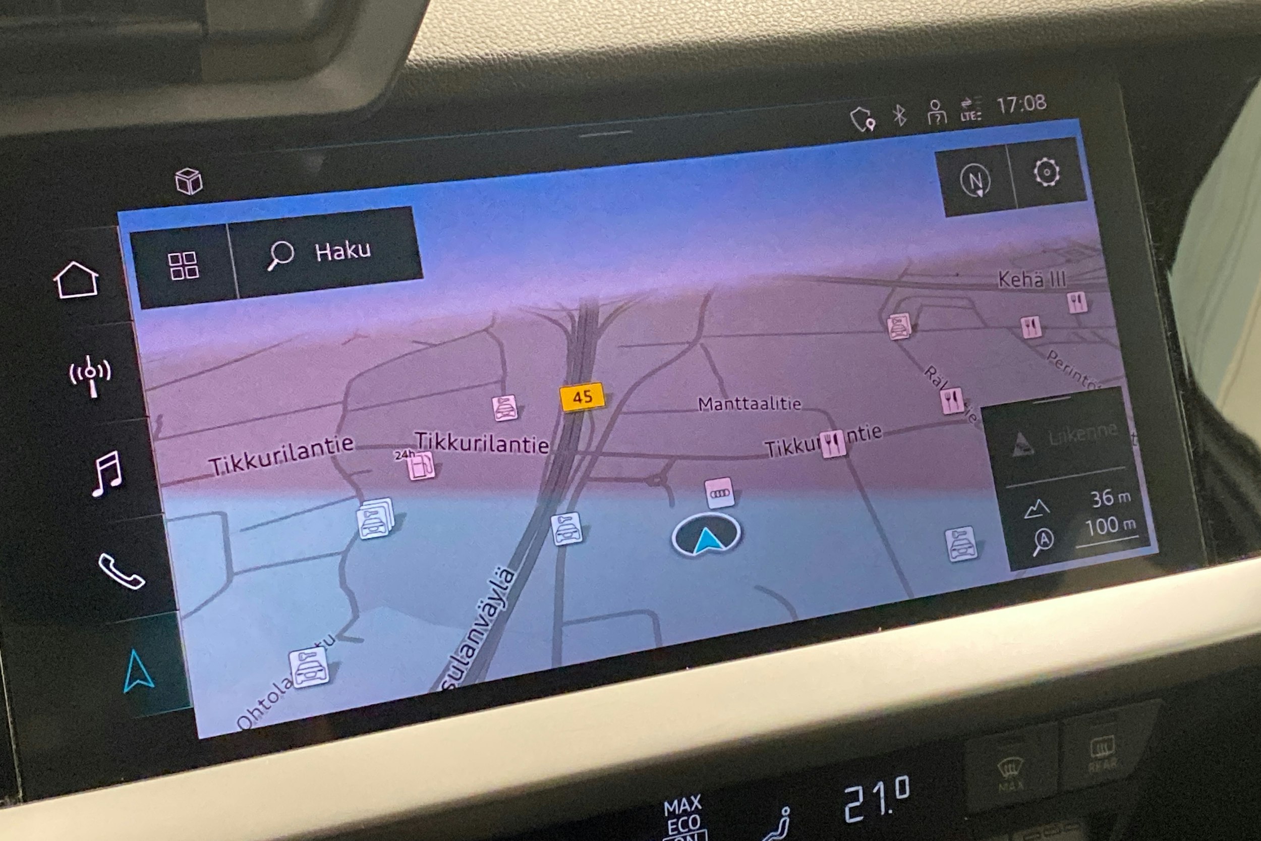 Valkoinen Audi S3 2021 kuva 16.