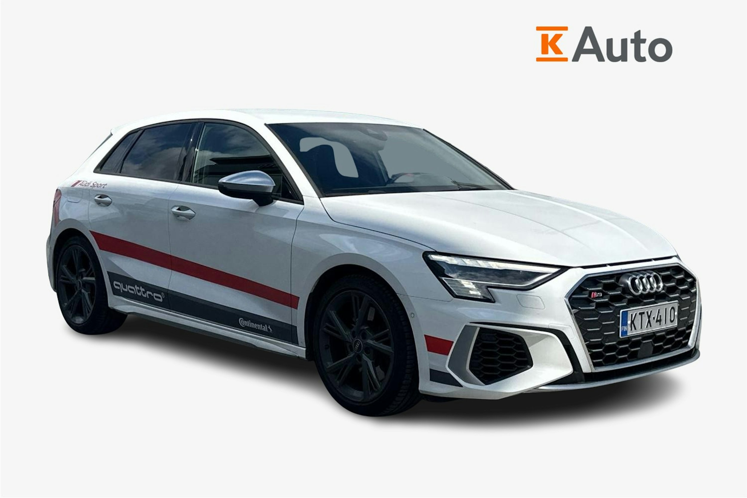 valkoinen Audi S3 2021 kuva 1.